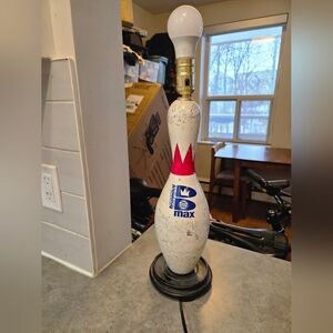 Antique Bowling Pin Lamp working condition